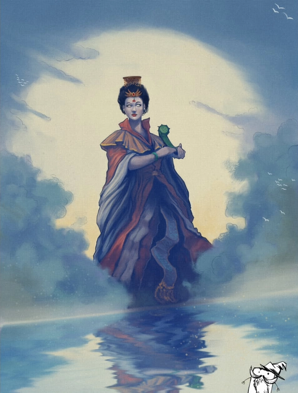 Ilustración de la baraja Yji
